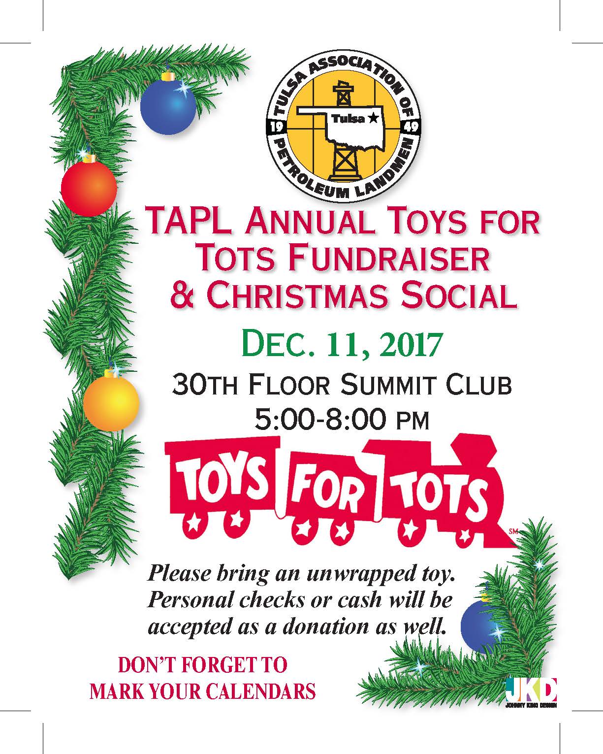 Toys for Tots Christmas Social